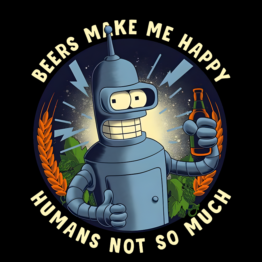 Beers Make Me Happy  T-Shirt