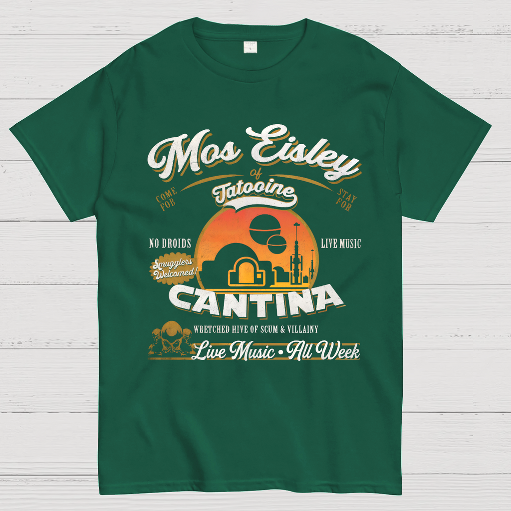 Mos Eisley Star Cantina Tatooine Graphic Print T-Shirt