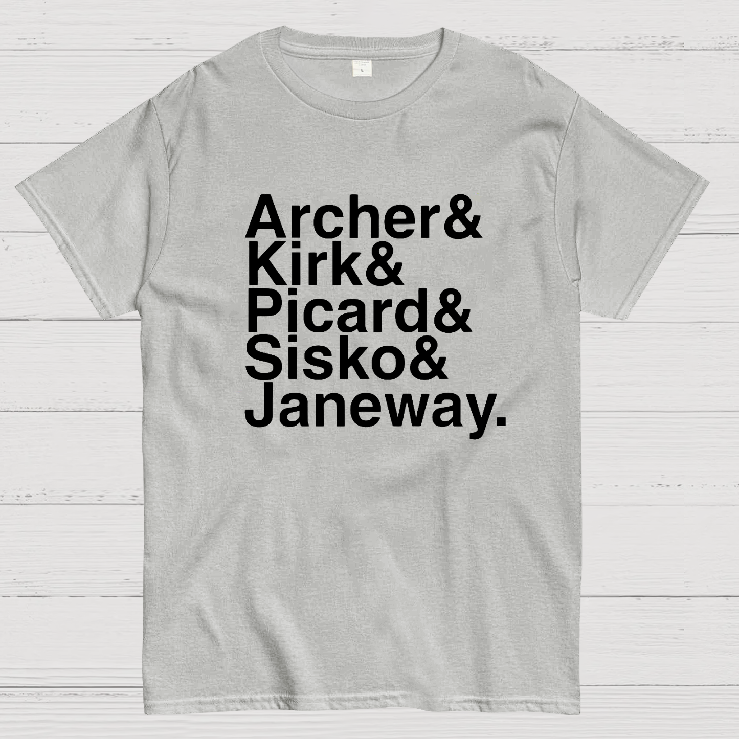 Star Trek Captains T-Shirt