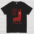 The Odds Of Being Killed By Allama Are Low But Never Zero Killer Llama  T-Shirt