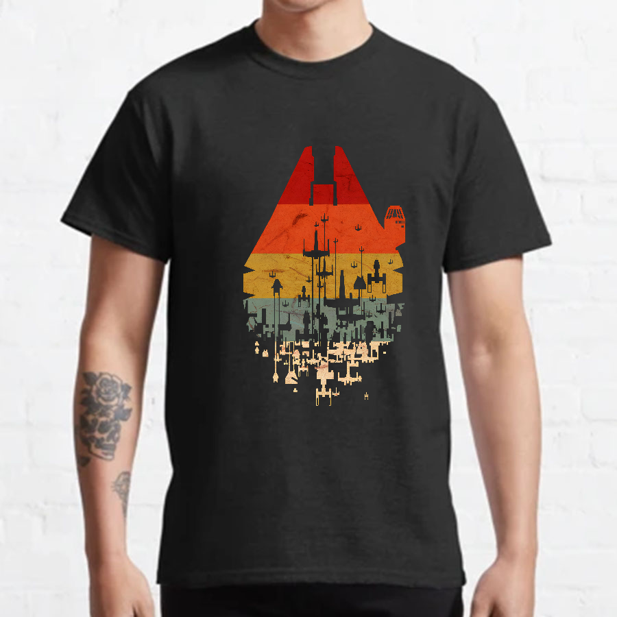 Retro Battleship y T-Shirt