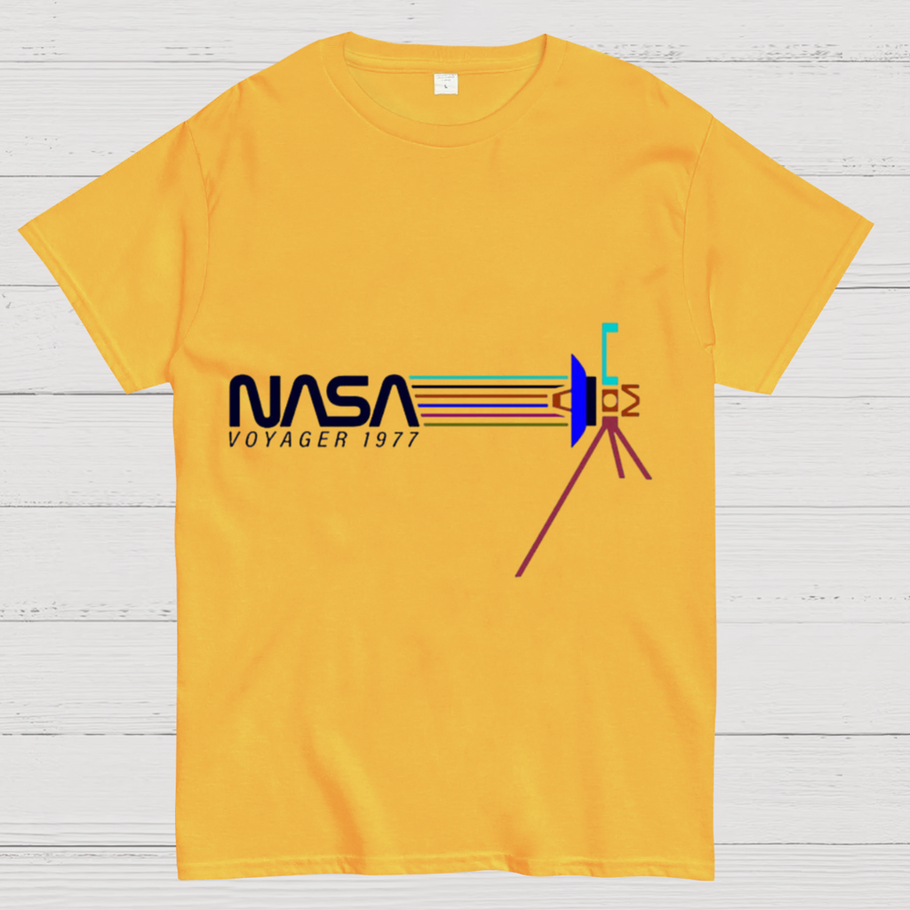 Retro NASA Voyager Spacecraft y T-Shirt