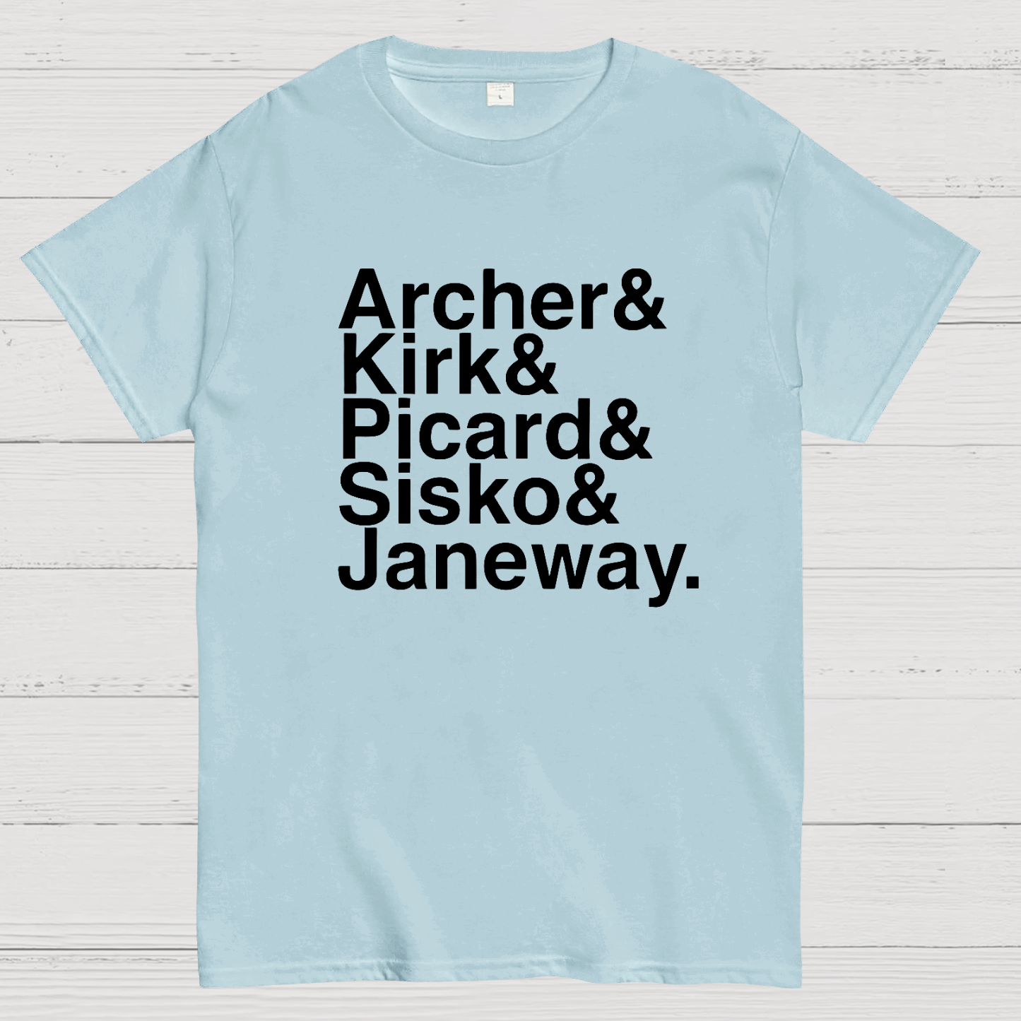Star Trek Captains T-Shirt