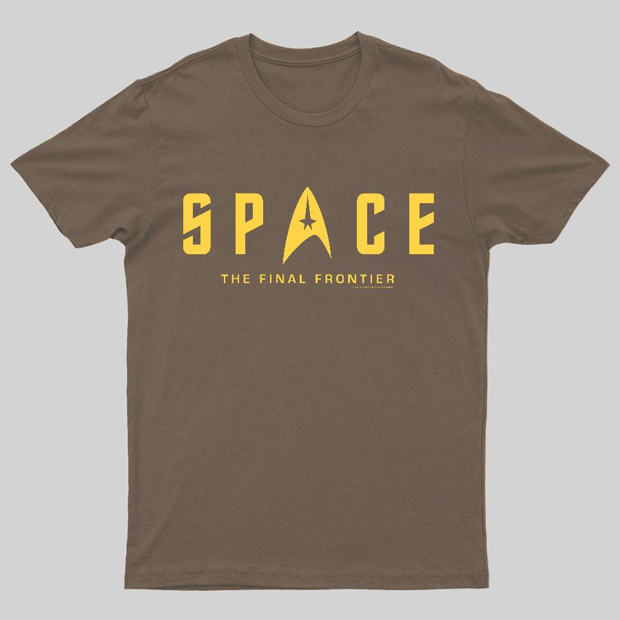 SPACE The Final Frontier y T-Shirt