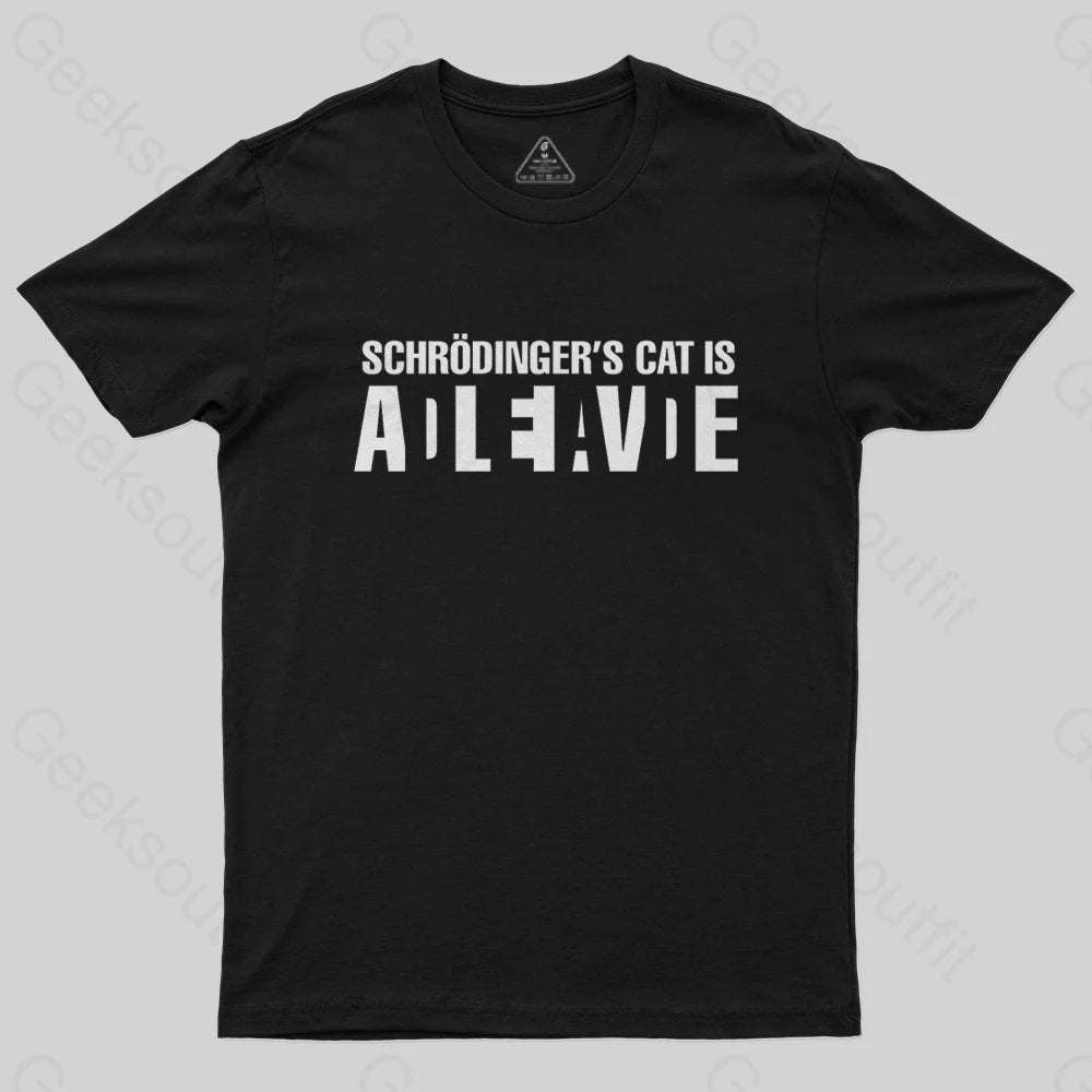 Schr?dinger's Cat ADLEIAVDE  Science  T-Shirt