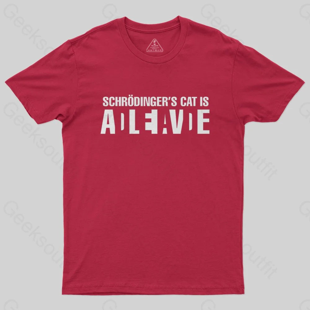Schr?dinger's Cat ADLEIAVDE  Science  T-Shirt
