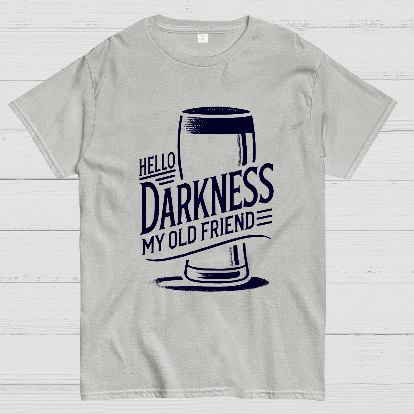 Hello Darkness My Old Friend Nerdy T-Shirt