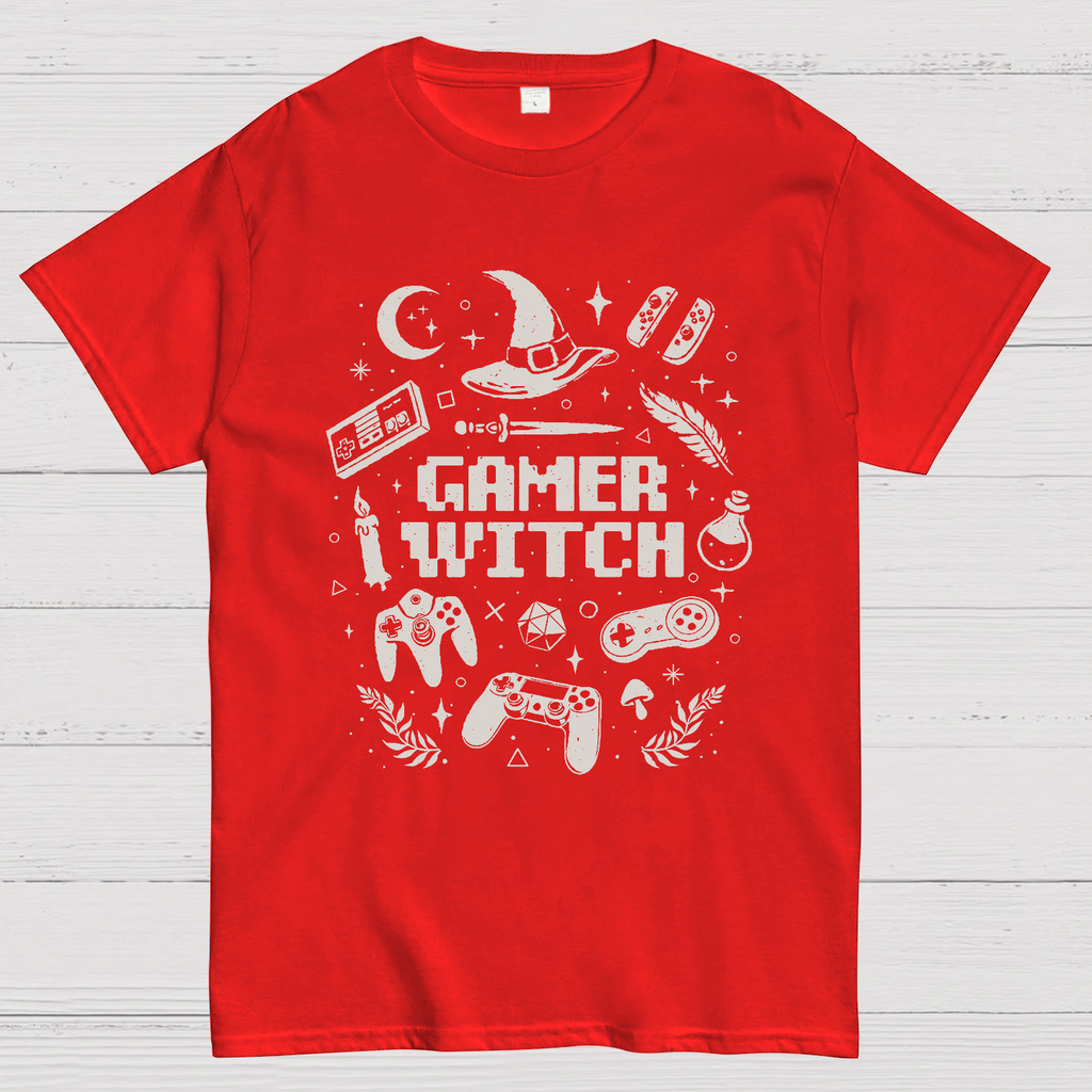 Gamer Witch y T-Shirt