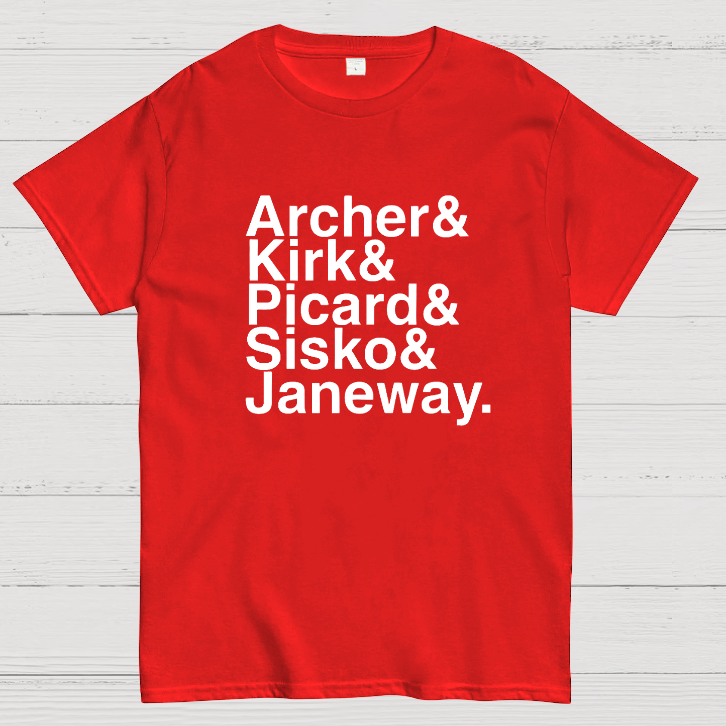 Star Trek Captains T-Shirt