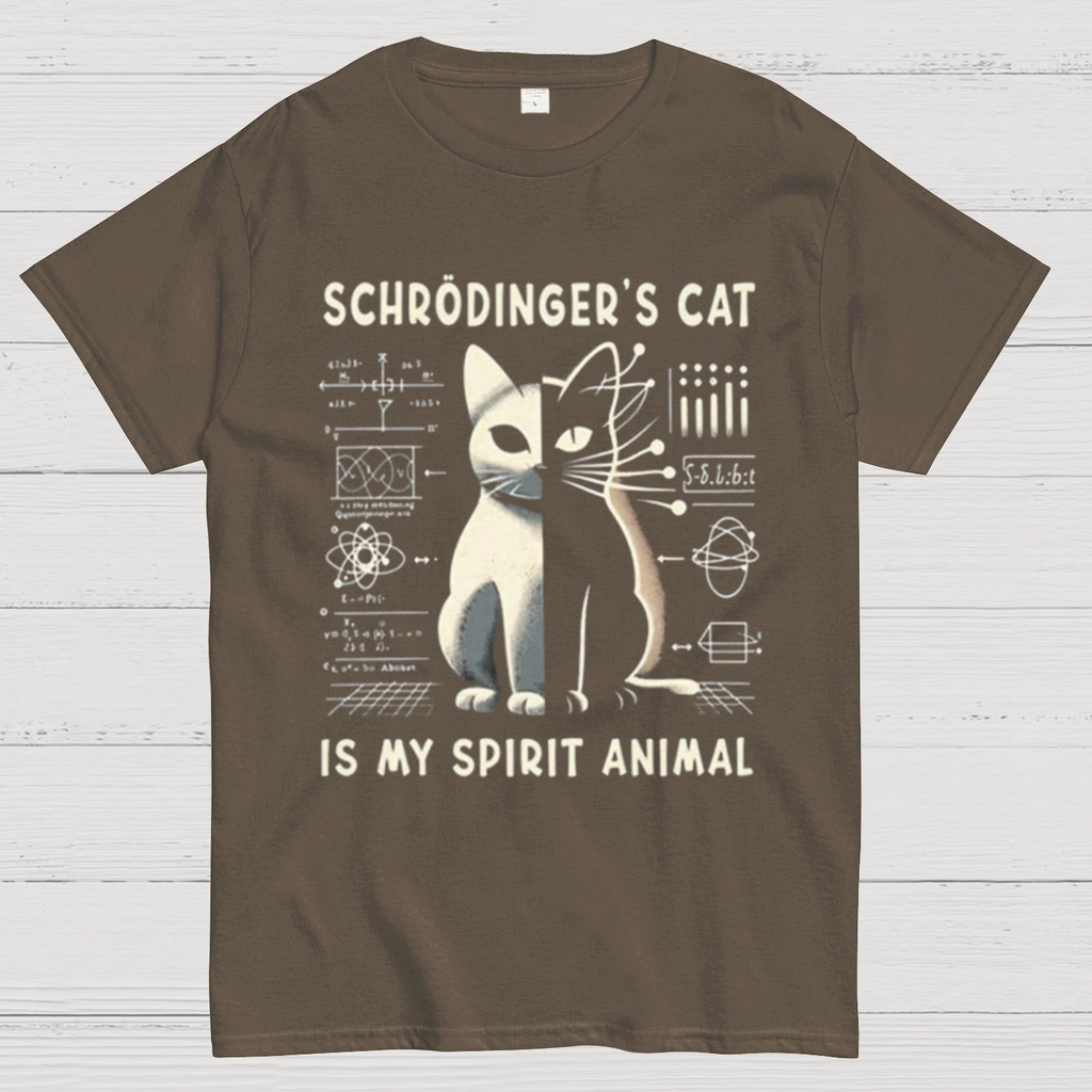 Schrodinger's Сat Science T-Shirts