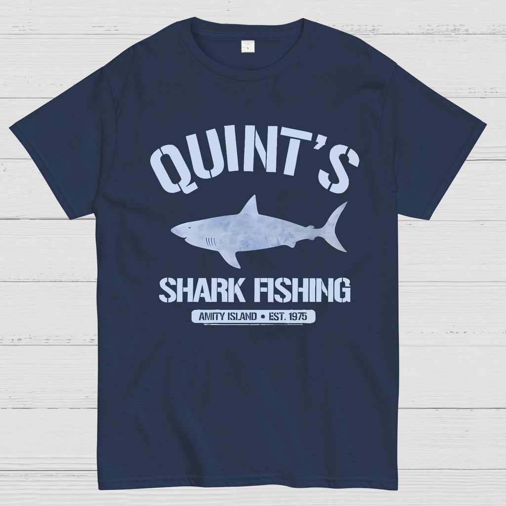 Quint's Shark Fishing Jaws Retro y T-Shirt