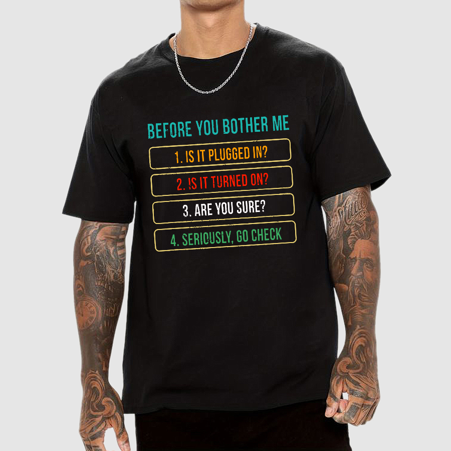 Funny Information Technology Support  T-Shirt