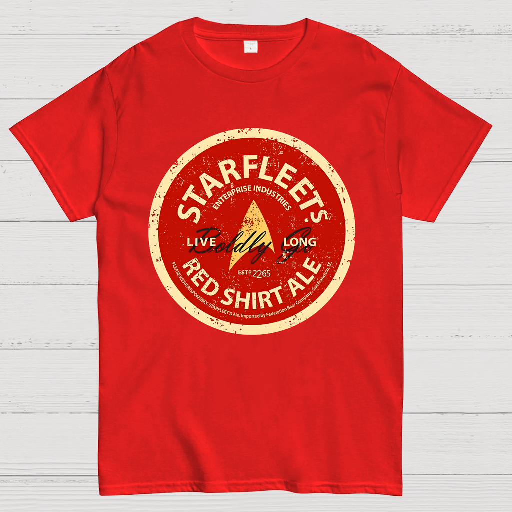 Starfleet's Red Shirt Ale  T-Shirt