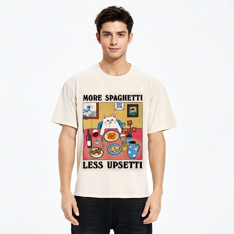 bbb More Spaghetti Less Upsetti Washed T-Shirt
