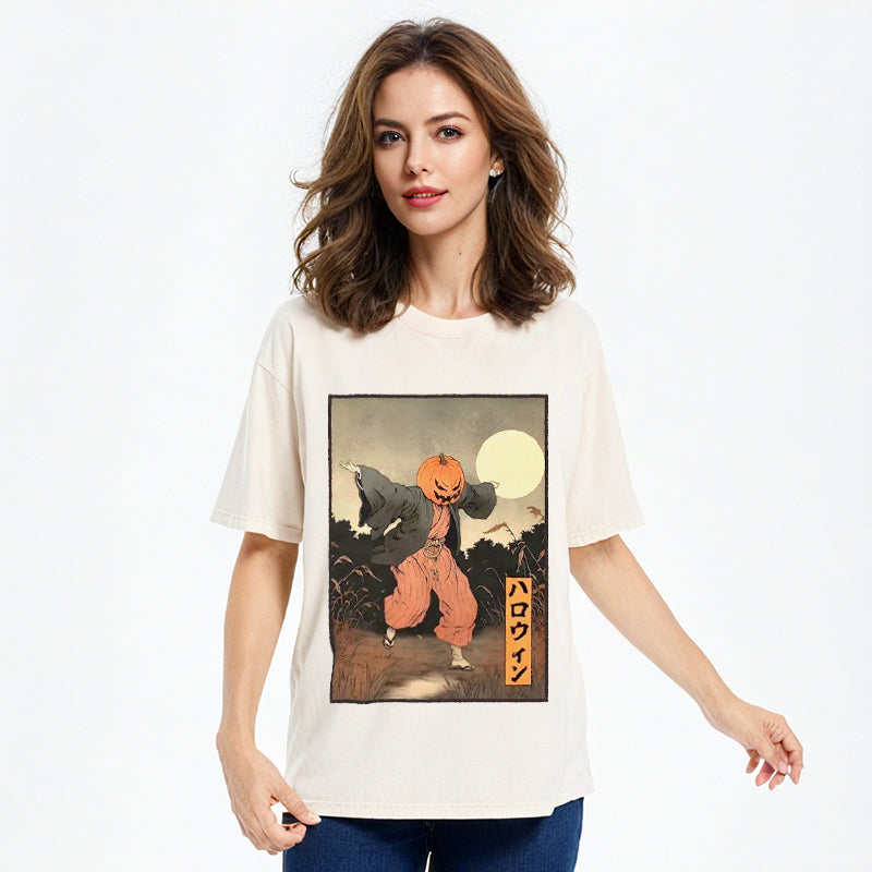 bbb Japanese Pumpkin Monster Washed T-Shirt