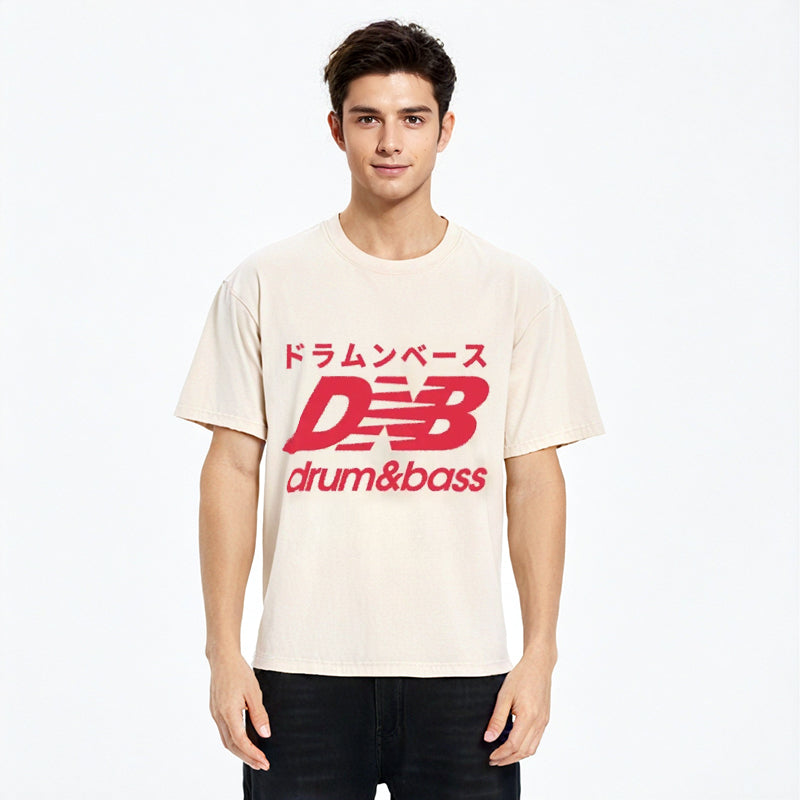 bbb Drum And Bass Japan Washed T-Shirt