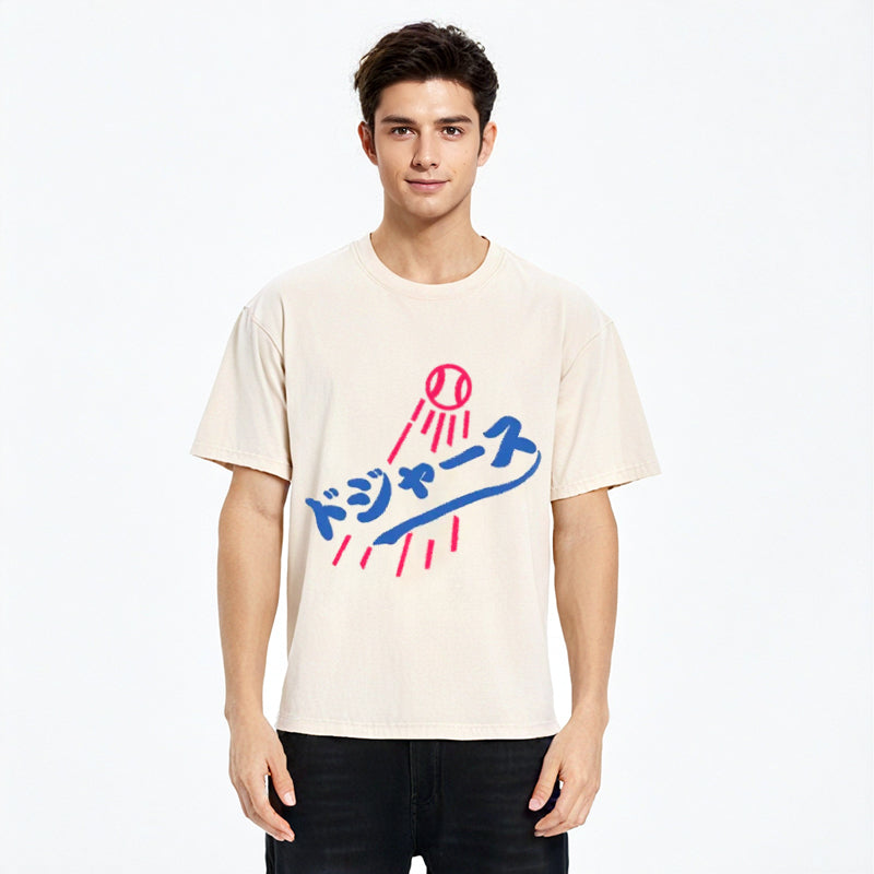 bbb Japanese Baseball Washed T-Shirt