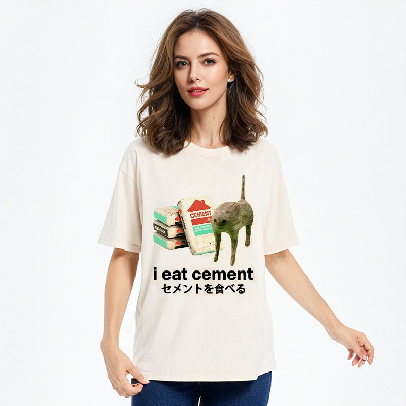 bbb I Eat Cement Washed T-Shirt