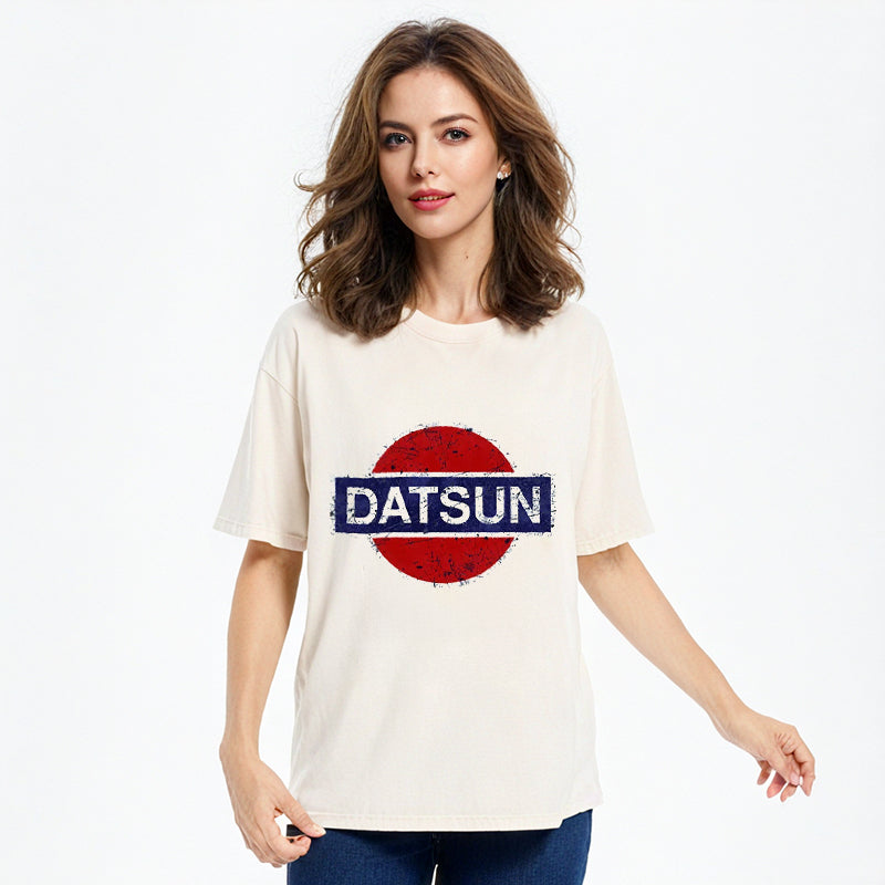 bbb Datsun Vintage Car Washed T-Shirt