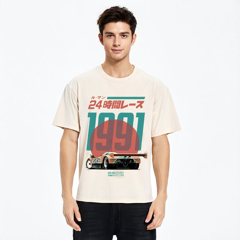 bbb 24-hour Racing Japanese Washed T-Shirt