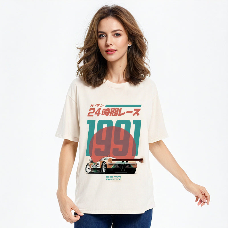 bbb 24-hour Racing Japanese Washed T-Shirt