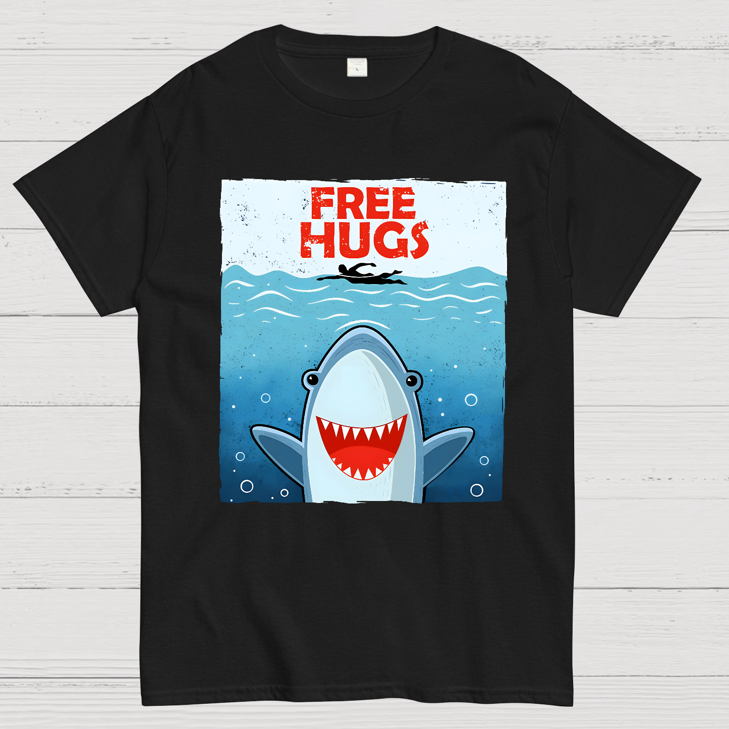 Free Shark Hugs  T-Shirt