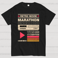 Retro Movie Marathon VHS Edition  T-Shirt