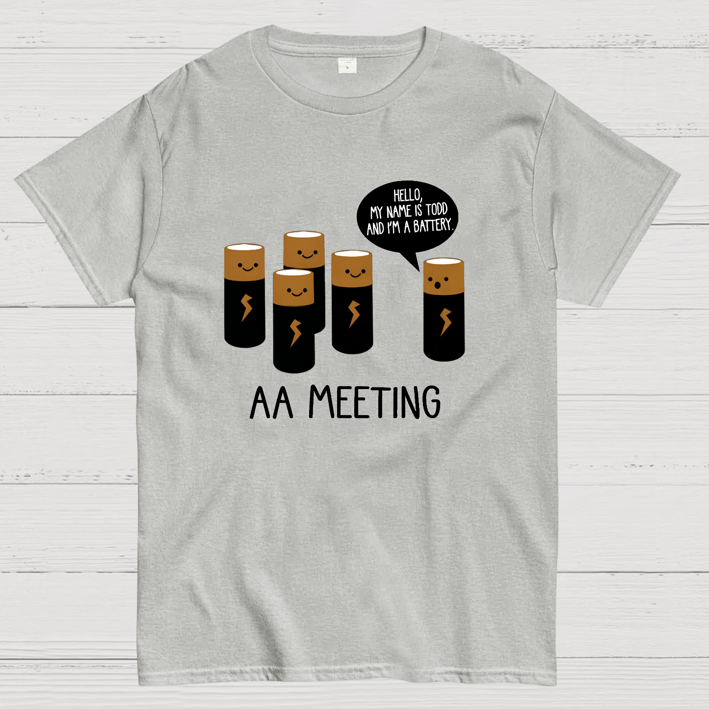 AA Meeting Nerdy T-Shirt