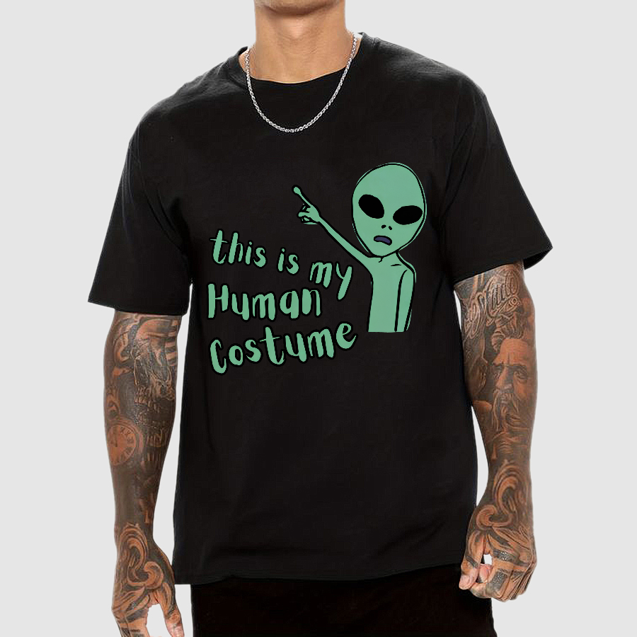 This Is My Human Costume  T-Shirt