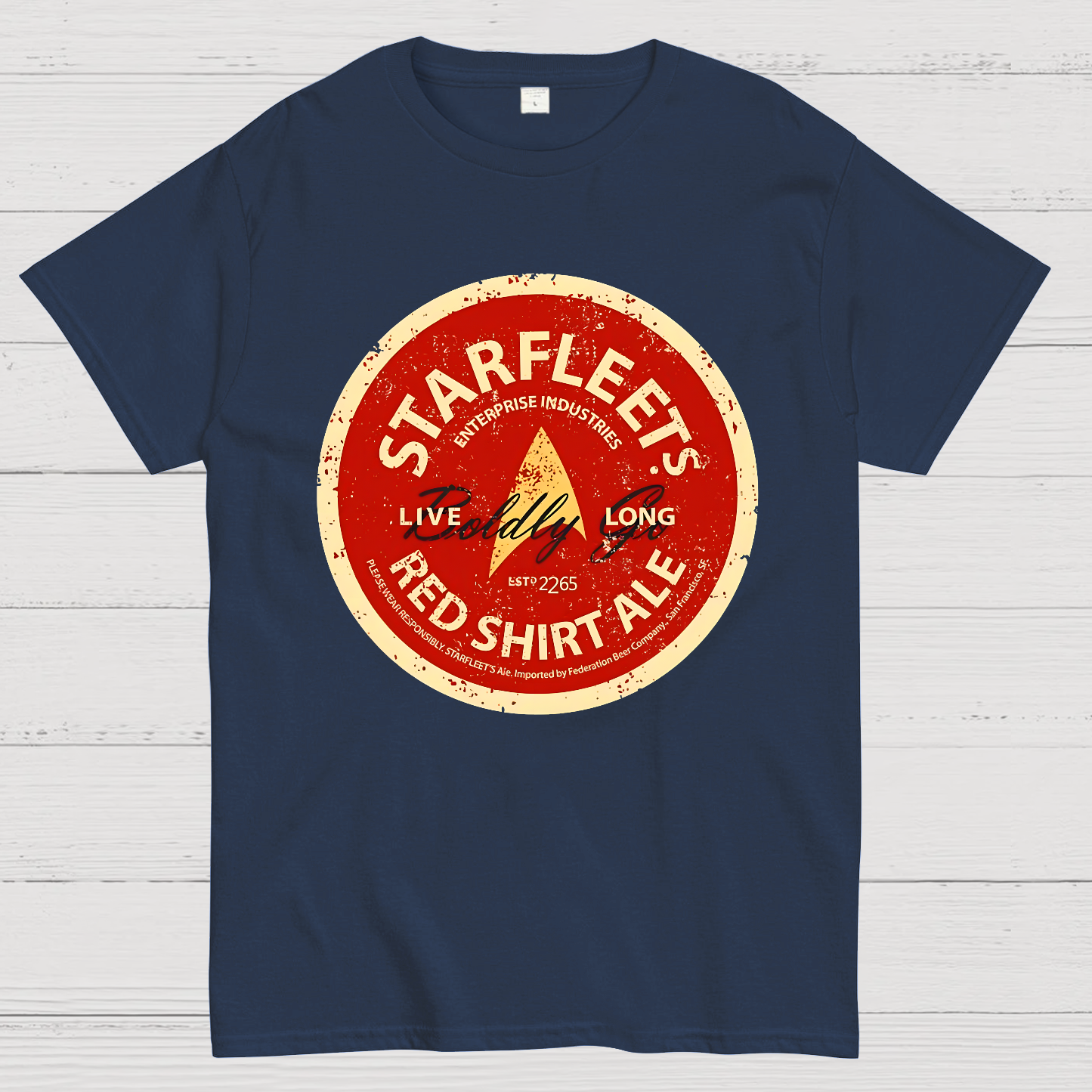 Starfleet's Red Shirt Ale  T-Shirt