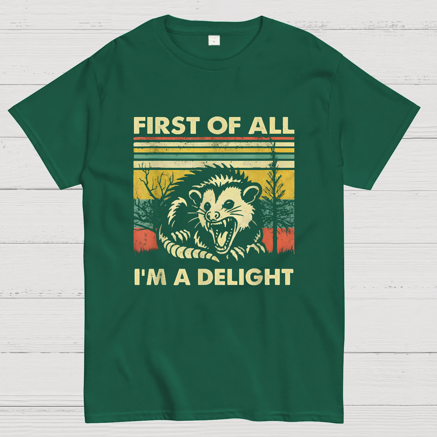 First Of All I'm A Delight Sarcastic y T-Shirt