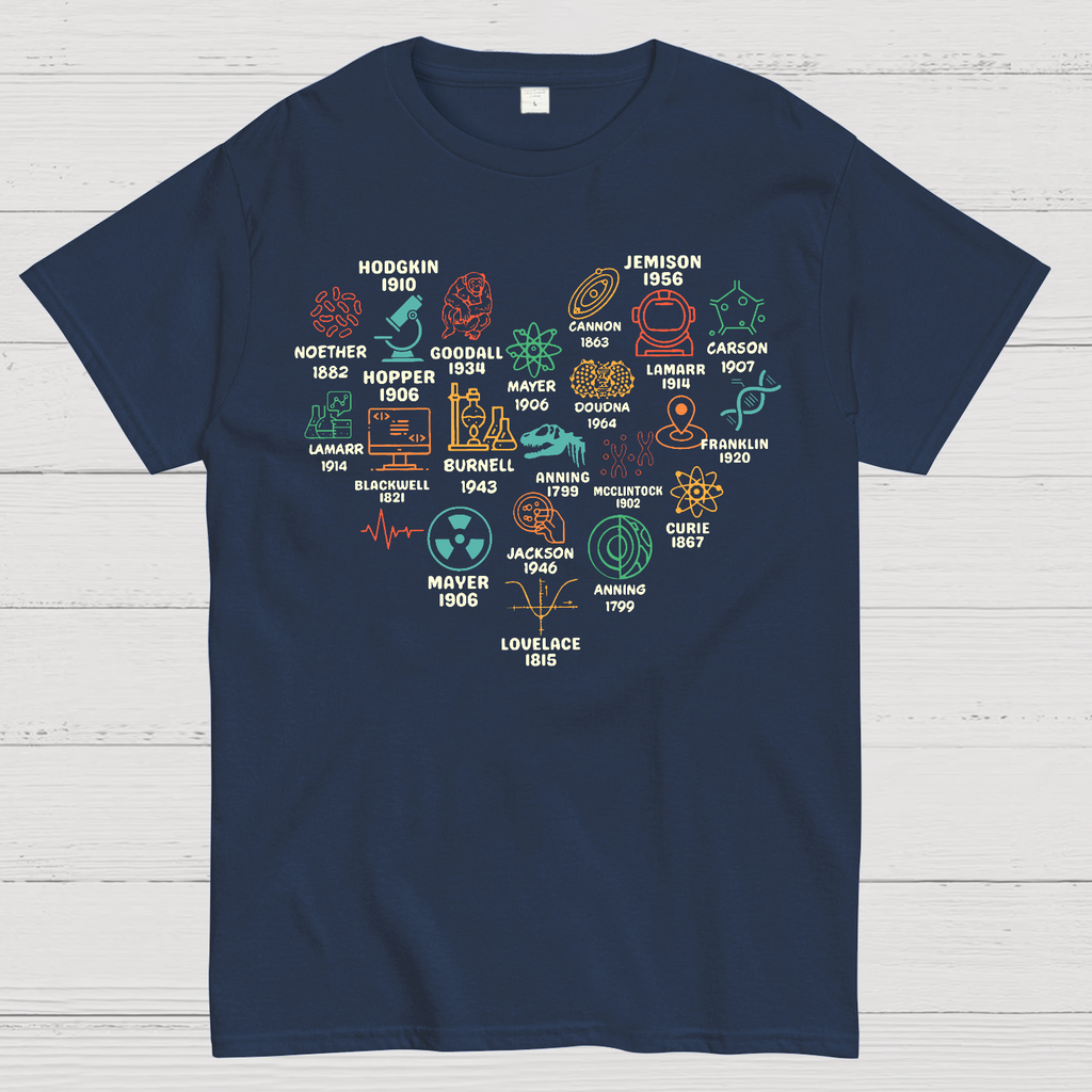 Women in Science Shirt, Vintage Science  T-Shirt