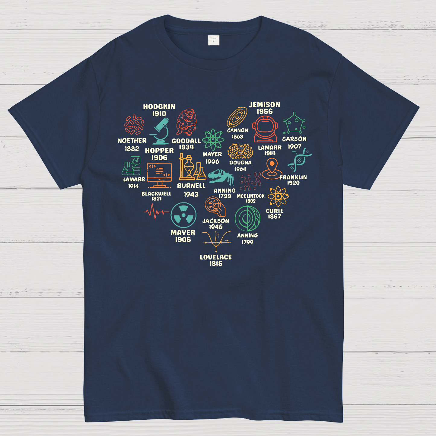 Women in Science Shirt, Vintage Science  T-Shirt