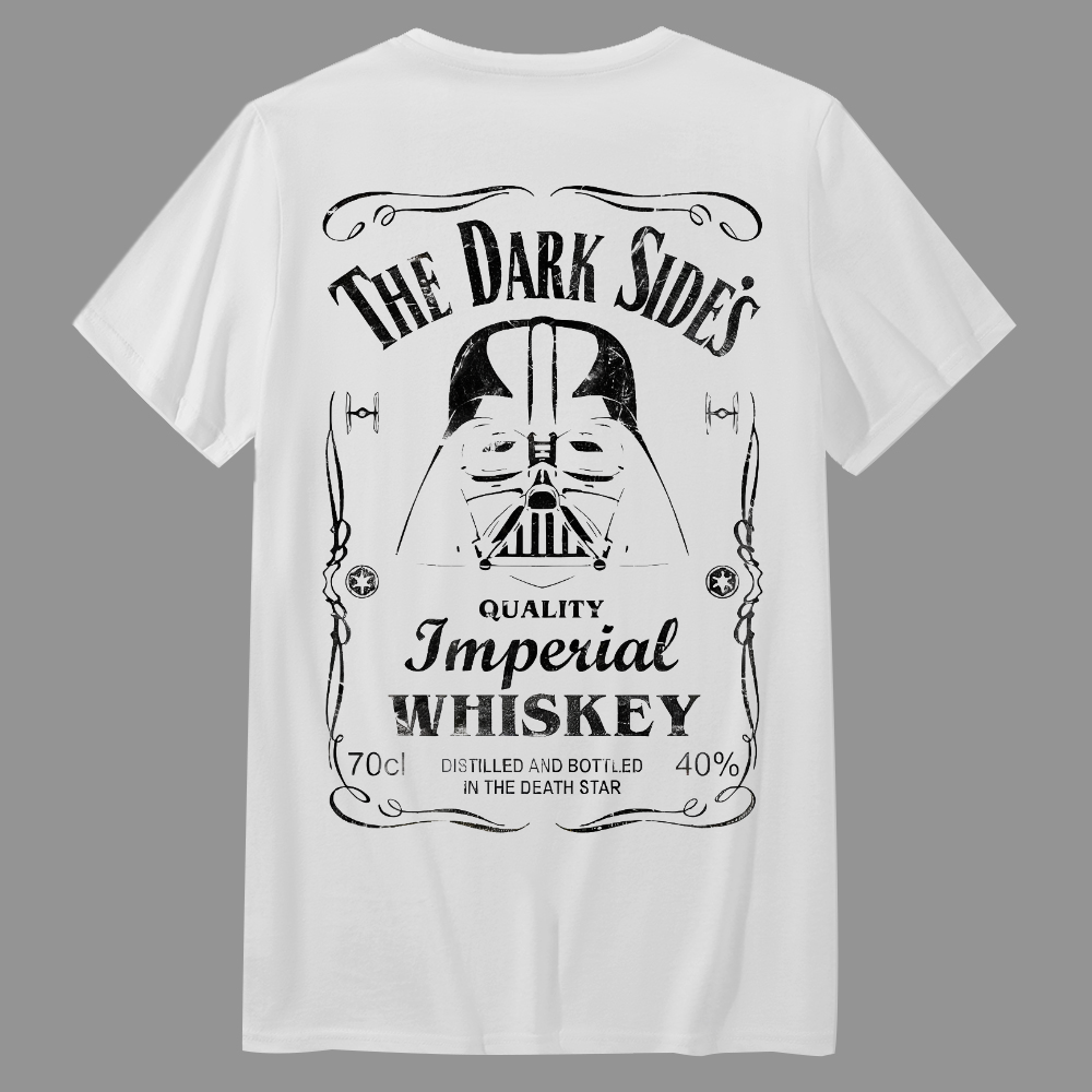 The Dark Sides Front And Back Printing  T-Shirt