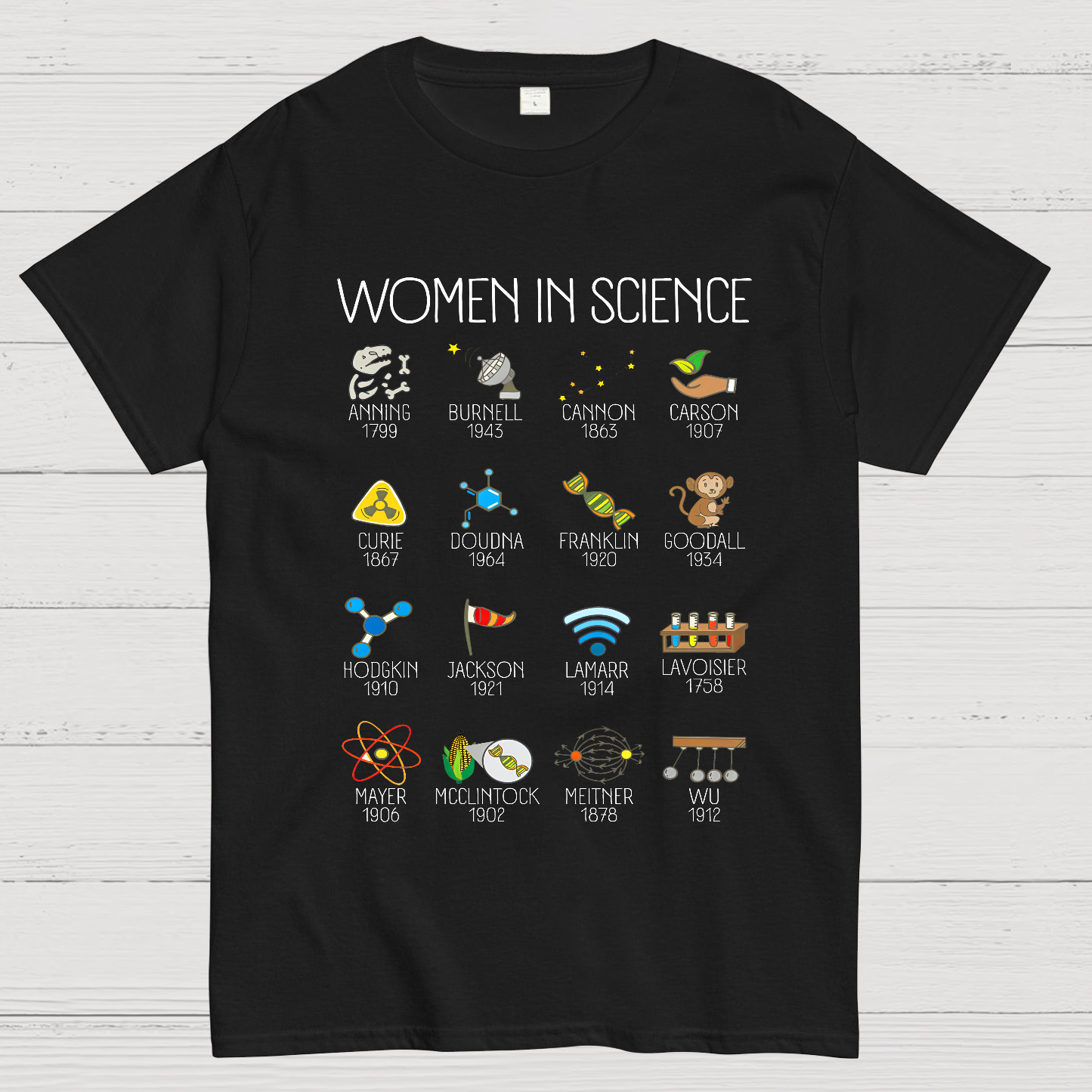Women in Science  T-Shirt