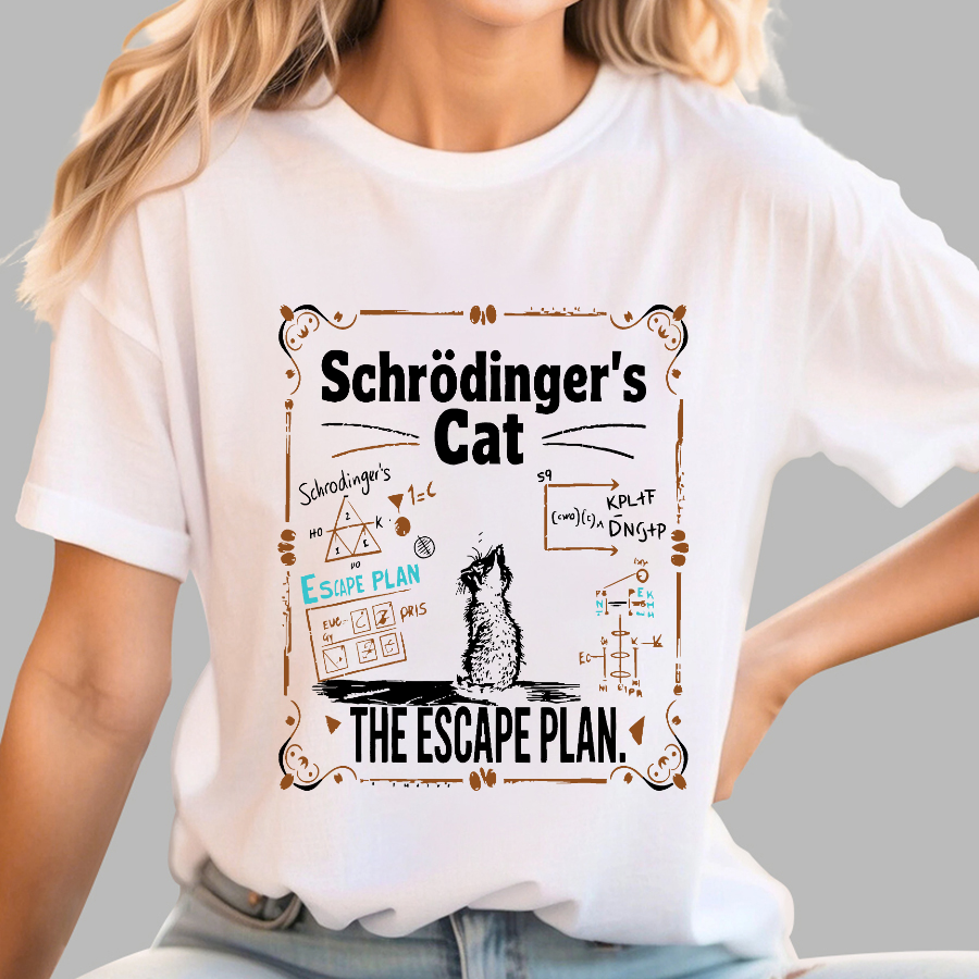 Schrödinger's Cat The Escape Plan  T-Shirt