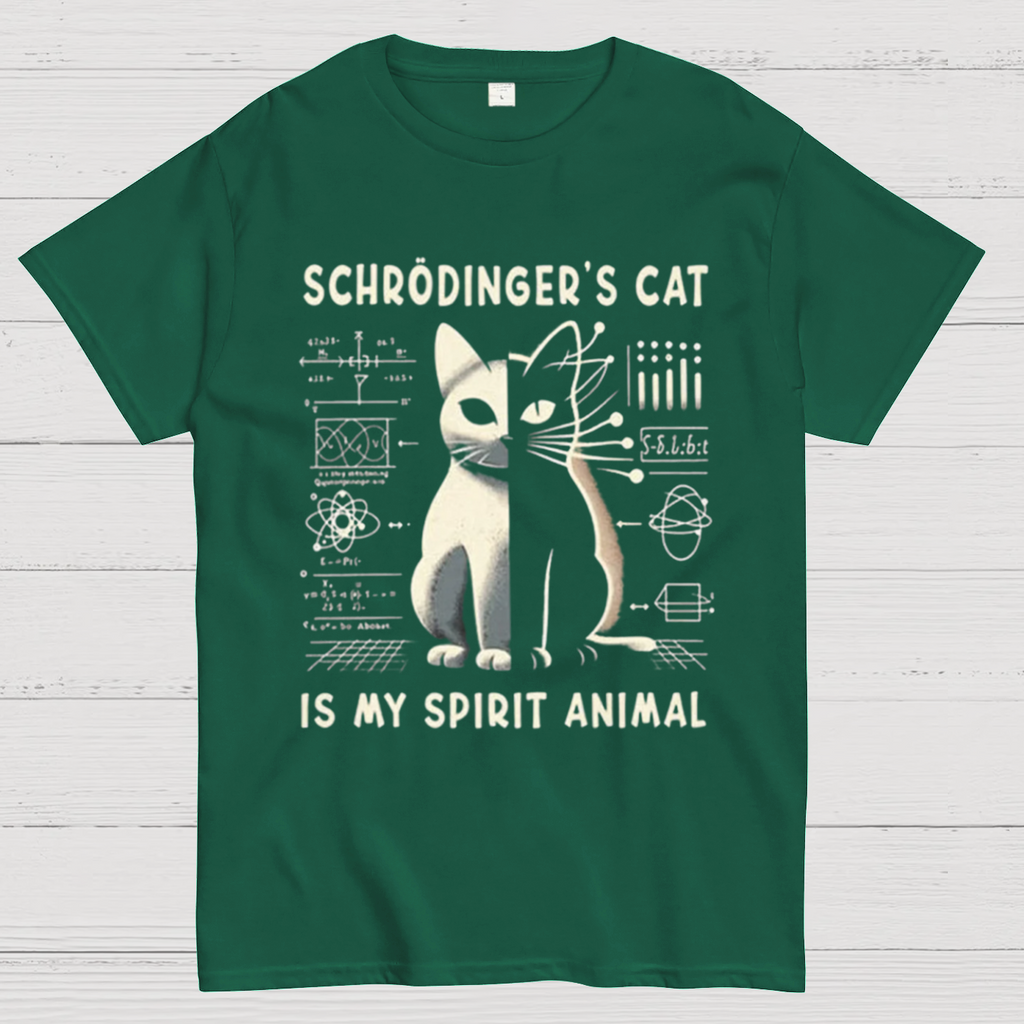 Schrodinger's Сat Science T-Shirts