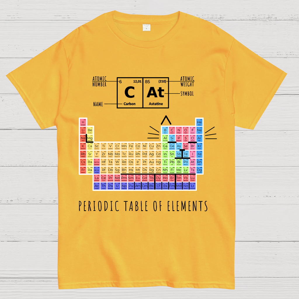Periodic Table Of Cats  T-Shirt