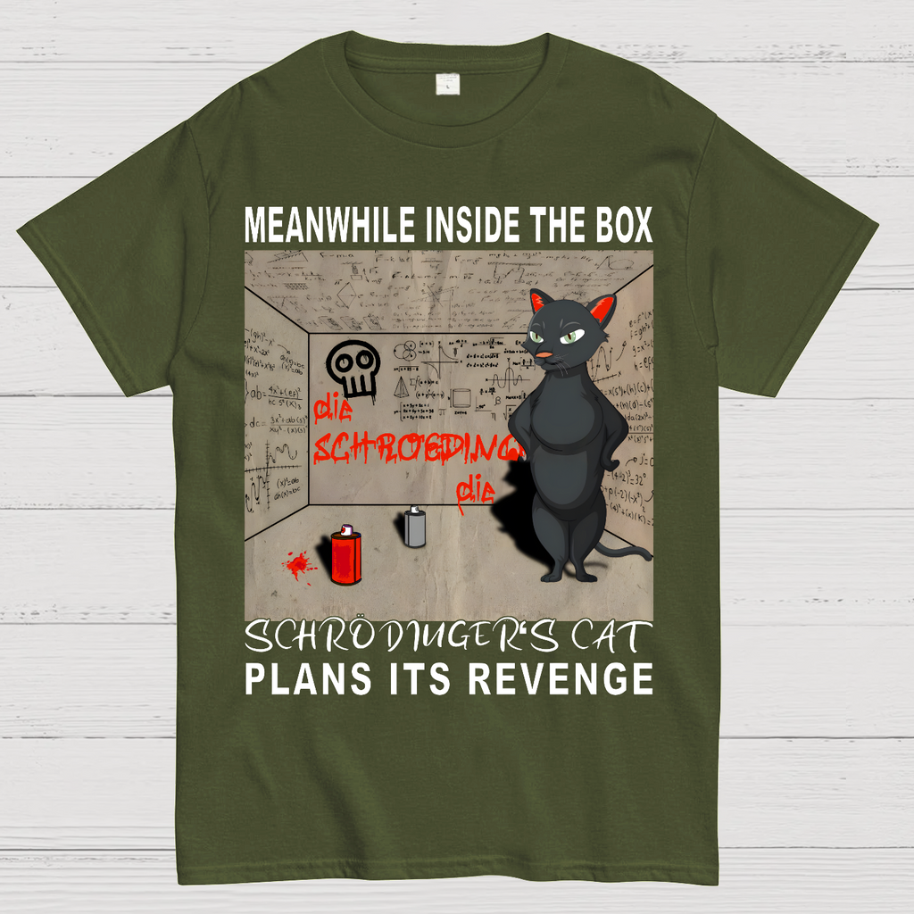 Inside The Box：Schrödingers Cat Plans Its Revenge  T-Shirt