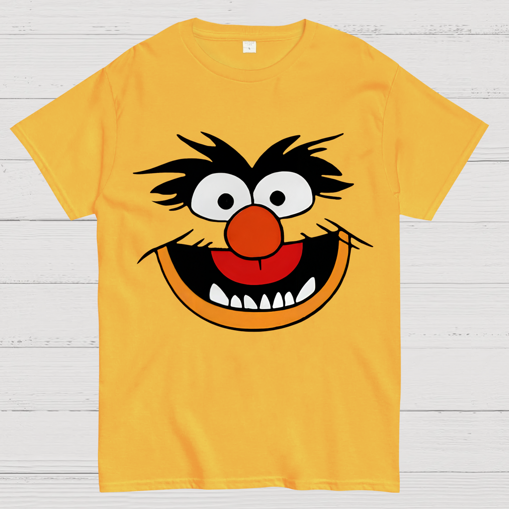 Retro Pop Culture Muppets Face  T-Shirt