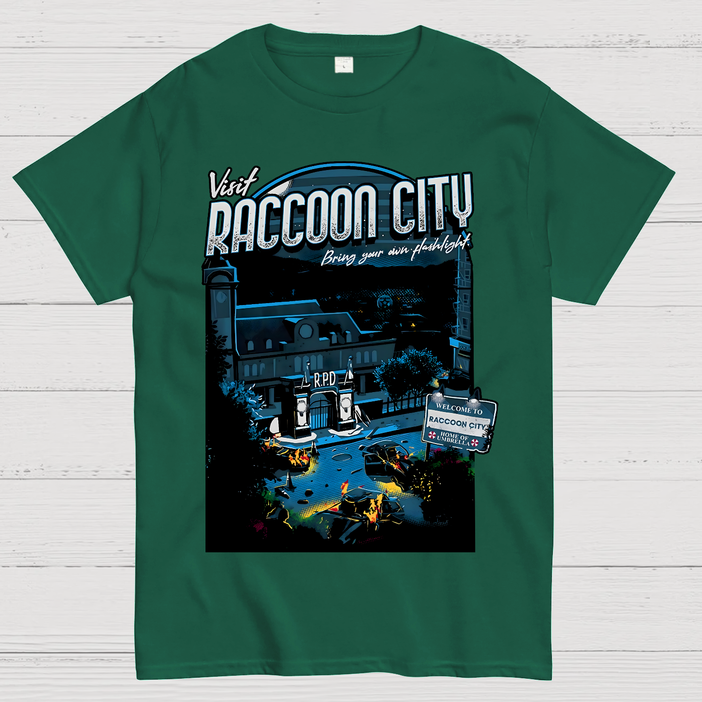 Visit Raccoon City  T-Shirt