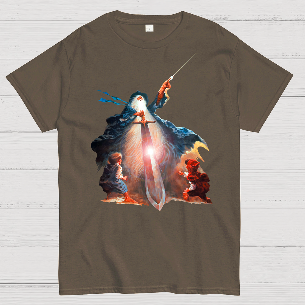 Retro Vintage Fantasy The Lord Of The Rings Unisex  T-Shirt
