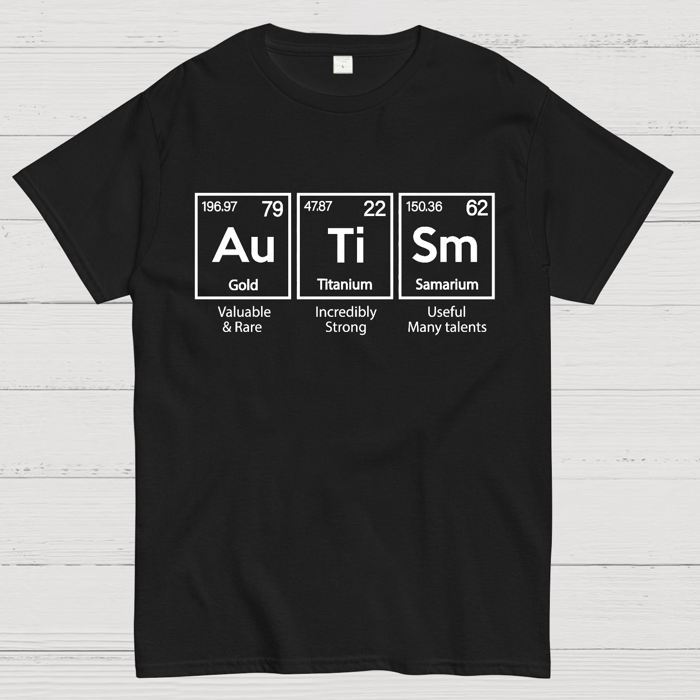Autism Awareness Elements Periodic  T-Shirt