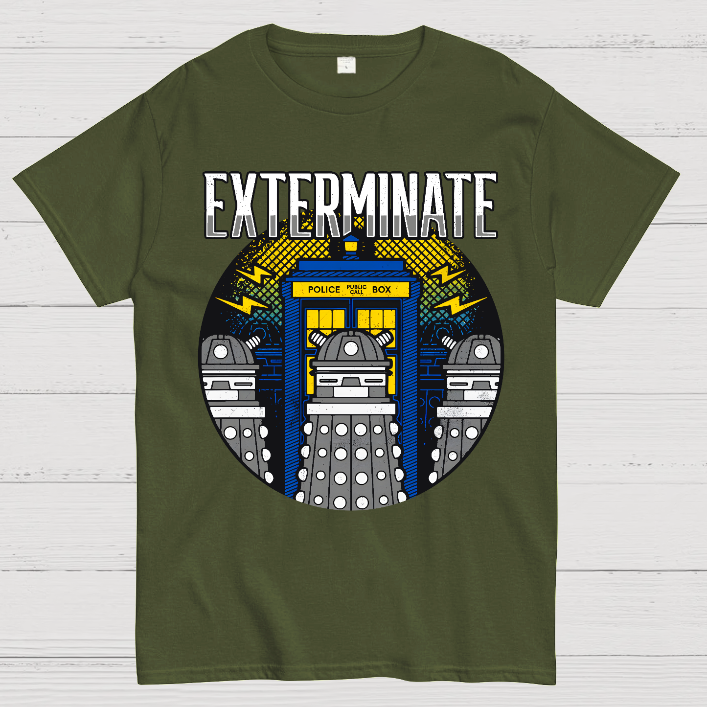 Daleks Exterminate  T-Shirt