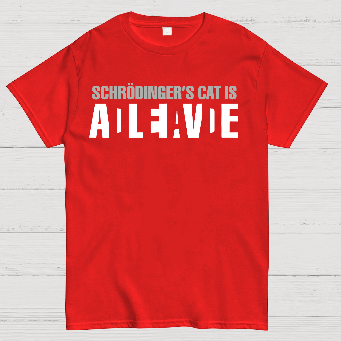 Schrodinger's Cat Is A Paradox  T-Shirt