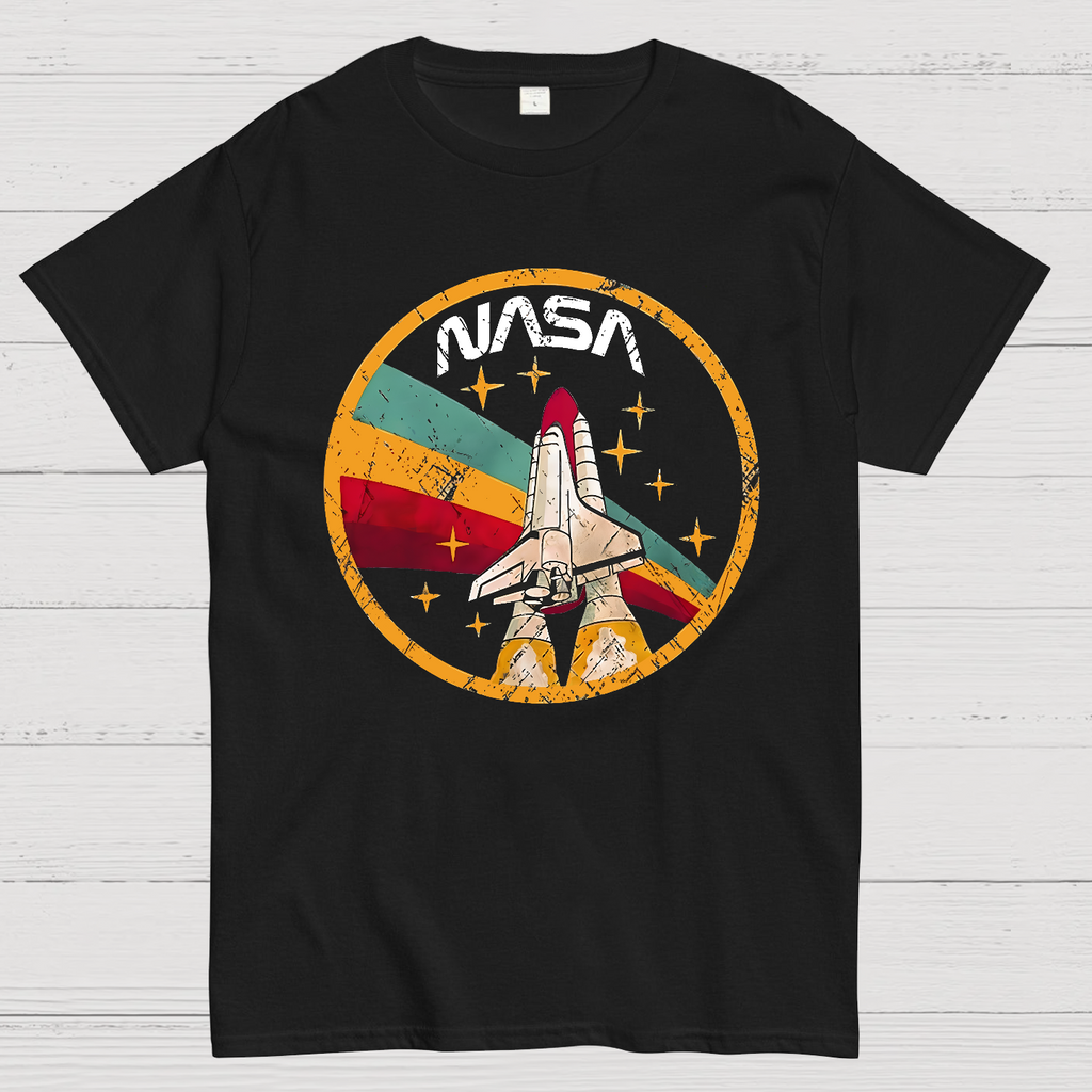 NASA Retro Flight Logo y T-Shirt