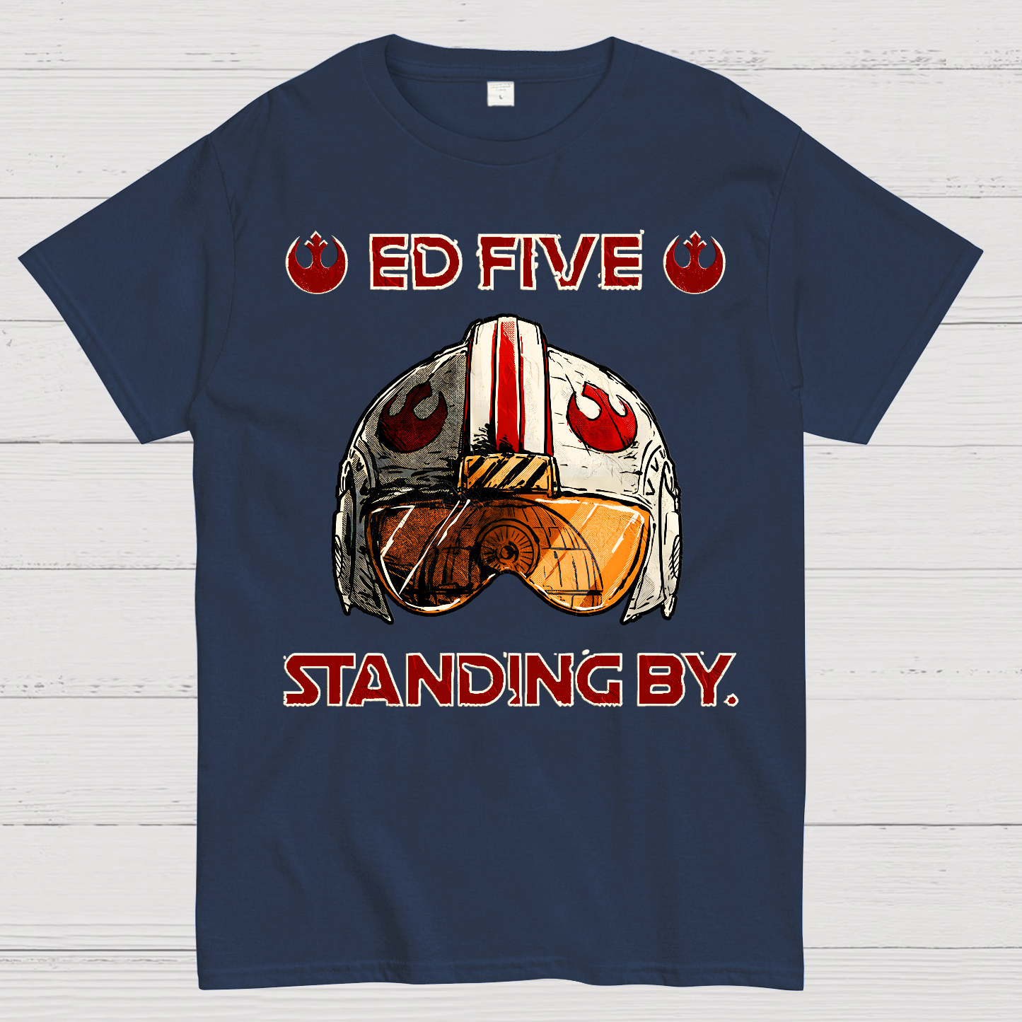 Ed Five Standing By  T-Shirt