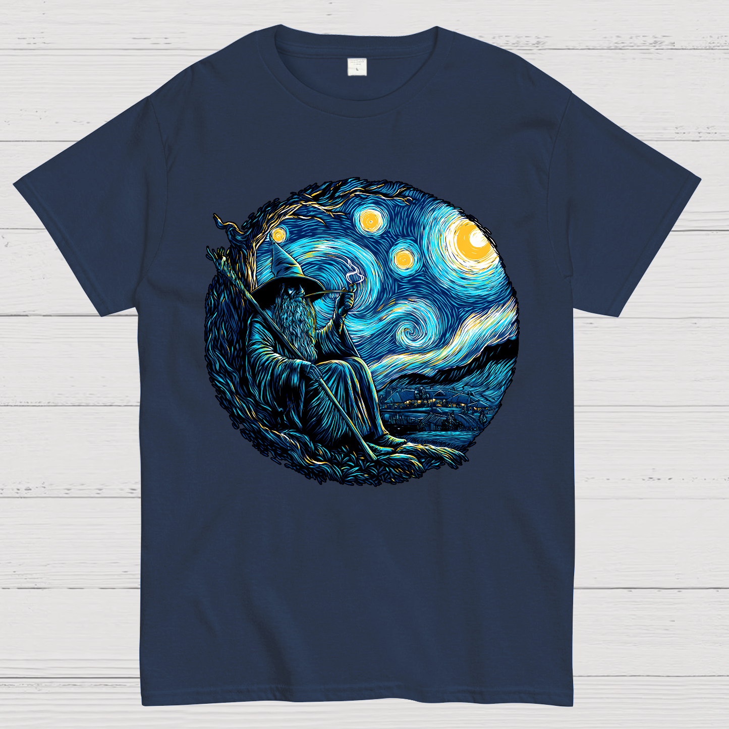 Starry Wizard  T-Shirt