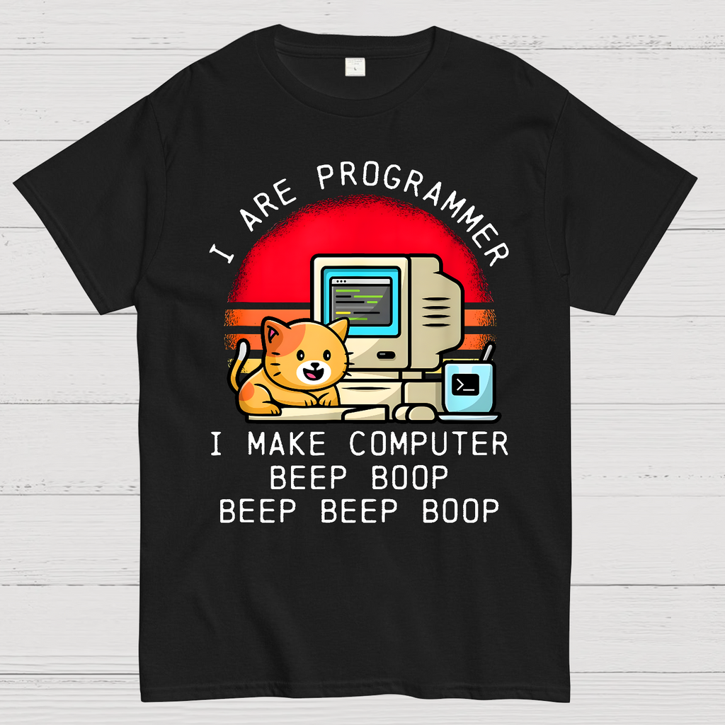 I Are Programmer Funny Cat  T-Shirt