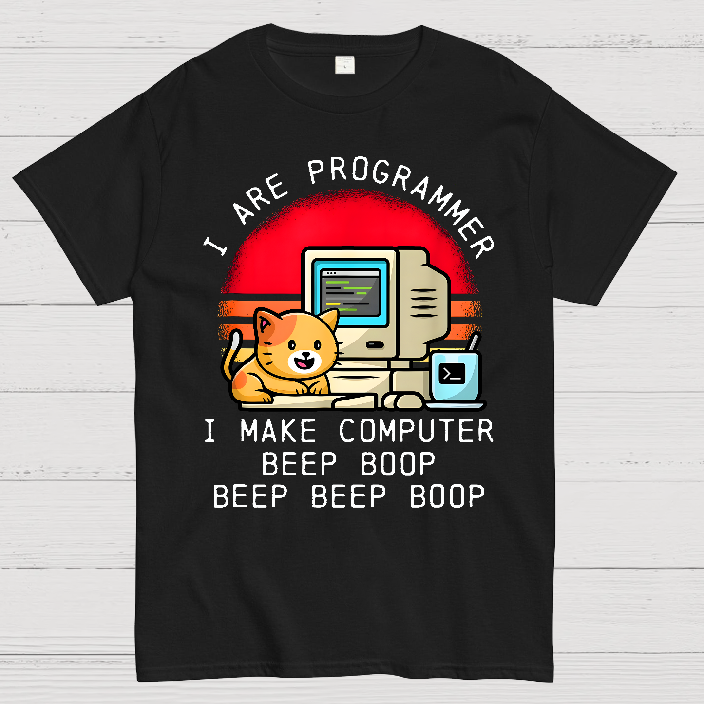 I Are Programmer Funny Cat  T-Shirt